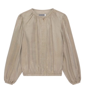 Bomber Blouson Blouse