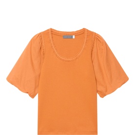 Ruched Trim Top