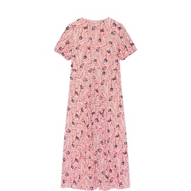 Floral Flared Dress