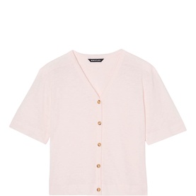 Ella Button Front Top