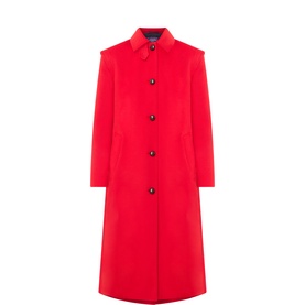 Gessati Long Wool Coat