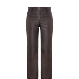 Deserto Faux Leather Trousers