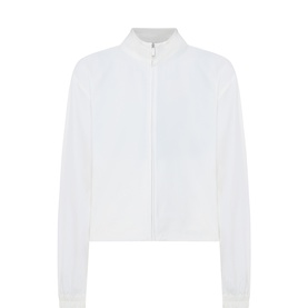 Seersucker Textured Zip Jacket
