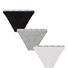 Three-Pack Icon Logo Bikini Briefs
