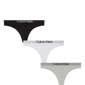 Three-Pack Icon Logo Thongs