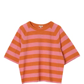 Slub Stripe Raglan T-Shirt