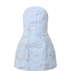 Annabelle Embellished Mini Dress