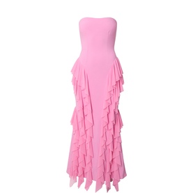 Amelina Ruffle Gown