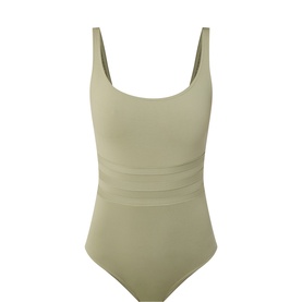 Asia Tonal Stripe Swimsuit