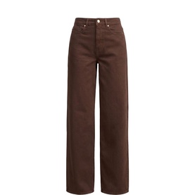 Gia High-Rise Wide Leg Jeans