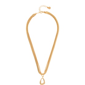Layered Pendant Necklace