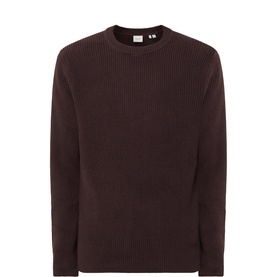 Rib-Knit Sweater