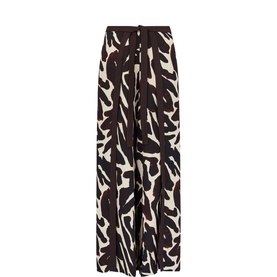 Zebra Wrap Trousers
