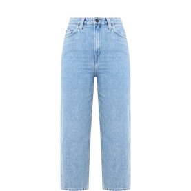 Joybird Cropped Straight-Leg Jeans