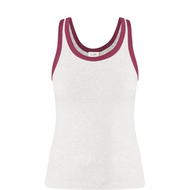 Cribay Contrast-Trim Tank Top