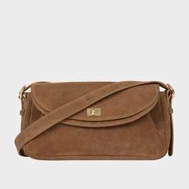 Le Mambo Suede Shoulder Bag