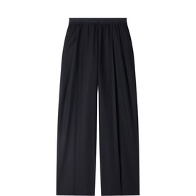 Pinstripe Wide Leg Trousers