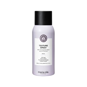 Maria Nila Texture Spray dry texturising hairspray in lavender aerosol can, 150ml