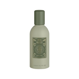 Penhaligon Halfeti body mist in frosted sage green bottle with matching cap, 150ml