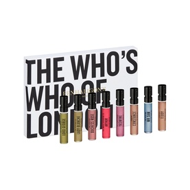 Penhaligon The Who's Who of London fragrance discovery set with 8 miniature vials in assorted coloured packaging