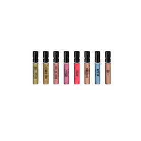 Penhaligon fragrance discovery set of nine miniature spray vials in assorted colours with black caps