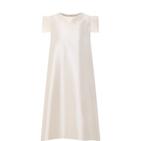 Gardinia Satin Shift Dress