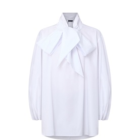 Bowie Bow-Neck Blouse