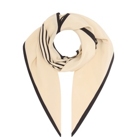 Centre Monogram Silk Scarf