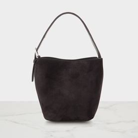 Petite Belted Suede Tote Bag