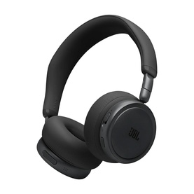 JBL Live 680NC Wireless Noise Cancelling On-Ear Headphones in black, with padded ear cups and adjustable headband