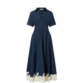 Nerris Contrast Lace Dress