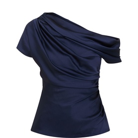 Phoebe Draped Off-The-Shoulder Top