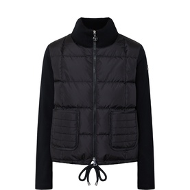 Hybrid Quilted Down Cardigan