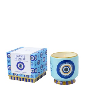 A Dopo Eye Ceramic Candle - Incense & Smoke