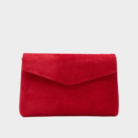 Suede Clutch