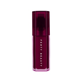 Fenty Beauty Gloss Bomb Burst Colour-Intensifying Lip Luminiser in Pink Blink, lip gloss with deep berry cap and pink tube