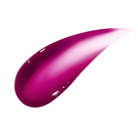 Fenty Beauty Gloss Bomb Burst Colour-Intensifying Lip Luminiser in Pink Blink, glossy berry-pink lip gloss swatch showing texture and finish.