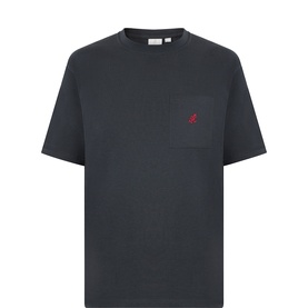 One Point Chest Pocket T-Shirt