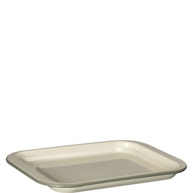 Medium 35cm Enamelled Sage Green Oven Tray