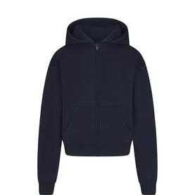Classic Zip-Up Hoodie Navy
