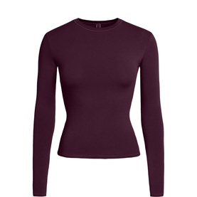 Long Sleeve T-Shirt Currant