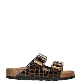 Arizona Embossed Croc Sandals