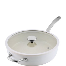 Halo with LaserDefense&trade; Non Stick Ceramic Saut&eacute; Pan with Lid 30cm/4.7L