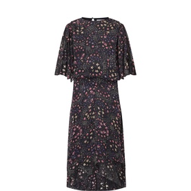 Frida Abstract Print Dress