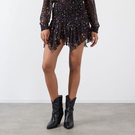 Fiala Abstract Print Mini Skirt