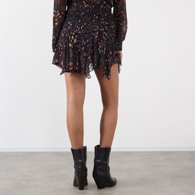 Fiala Abstract Print Mini Skirt