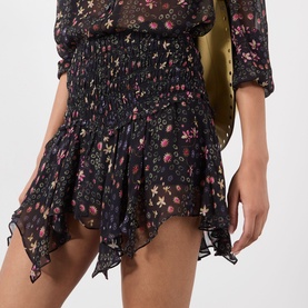 Fiala Abstract Print Mini Skirt