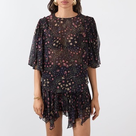 Floma Abstract Print Blouse