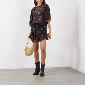 Floma Abstract Print Blouse