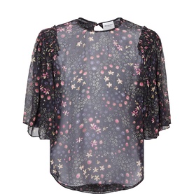 Floma Abstract Print Blouse